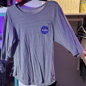 Gently worn NASA shirt great condition. Pocket on the front the back is blank.